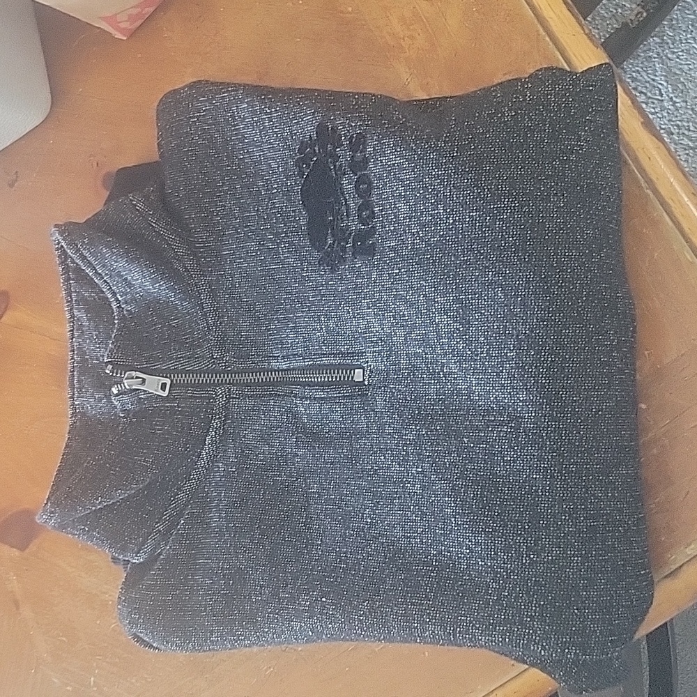 Roots quarter zip sweater